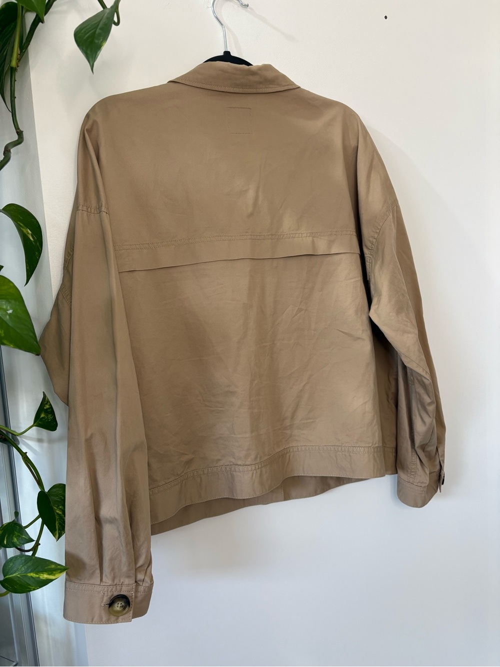 Reitmans Tan Utility Button-Up Jacket - Picture 6 of 6